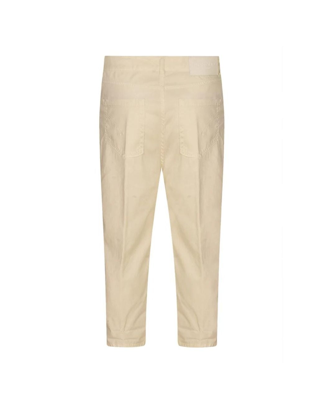 Dondup Natural Cropped Trousers