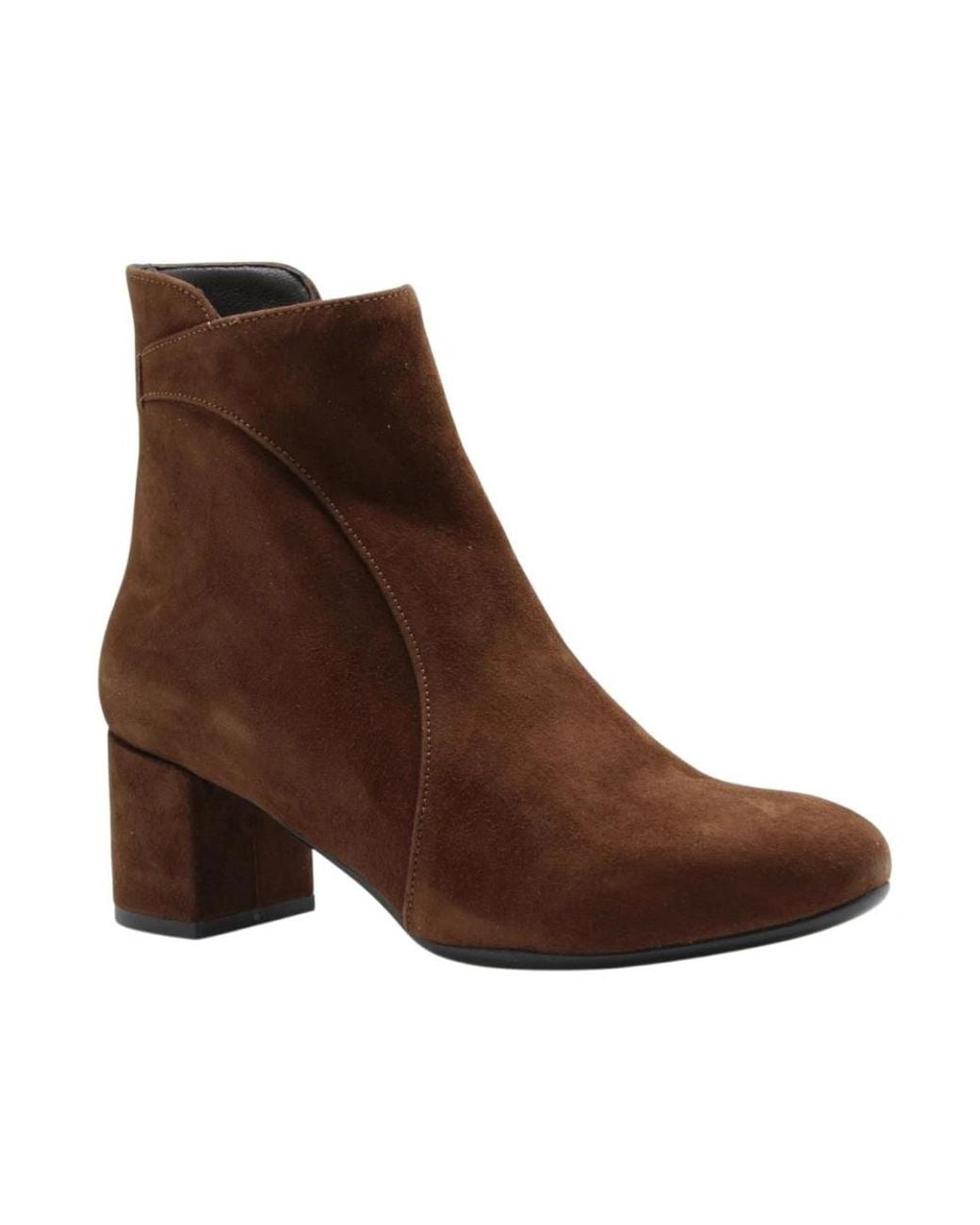 DONNA LEI Brown Heeled Boots