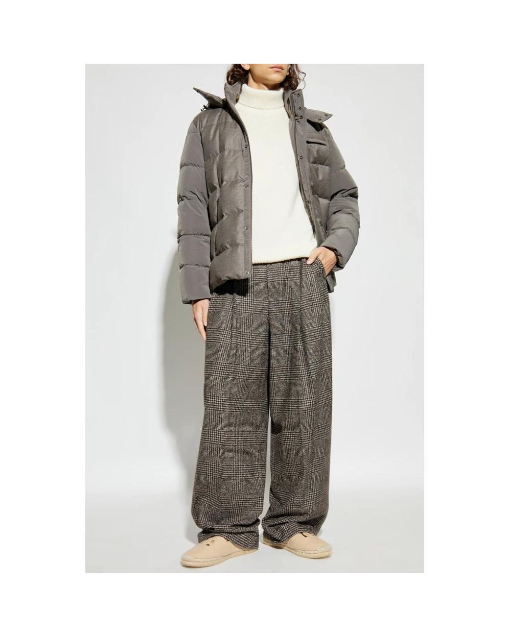 Dolce & Gabbana Brown Wide Trousers for men