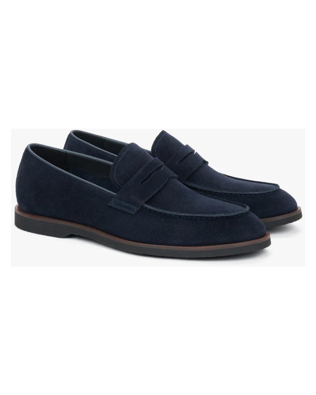 ESTRO Blue Loafers