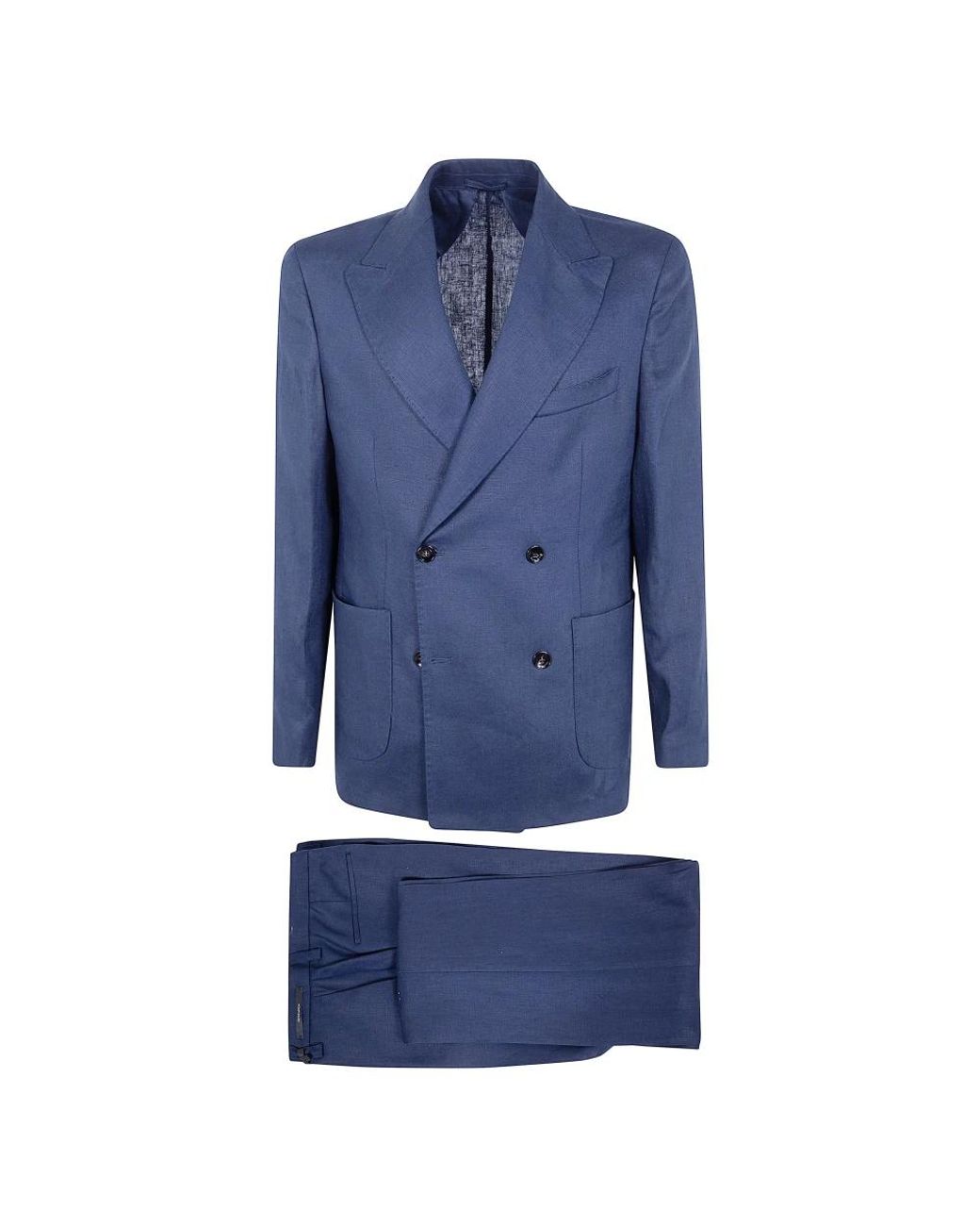 Michael Coal Blue Double Breasted Suits for men