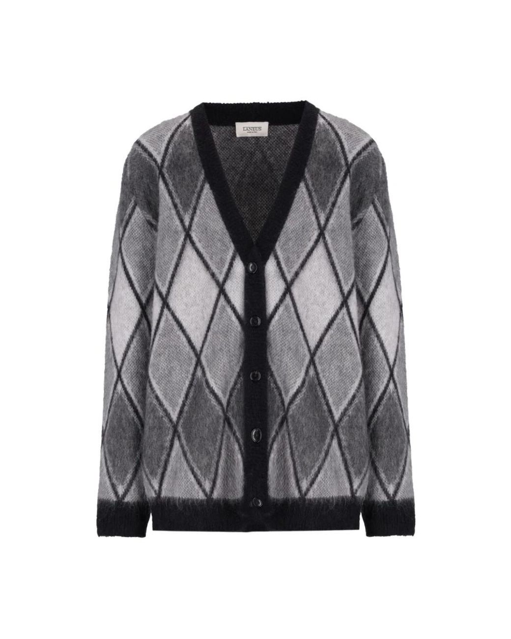 Laneus Gray Cardigans for men