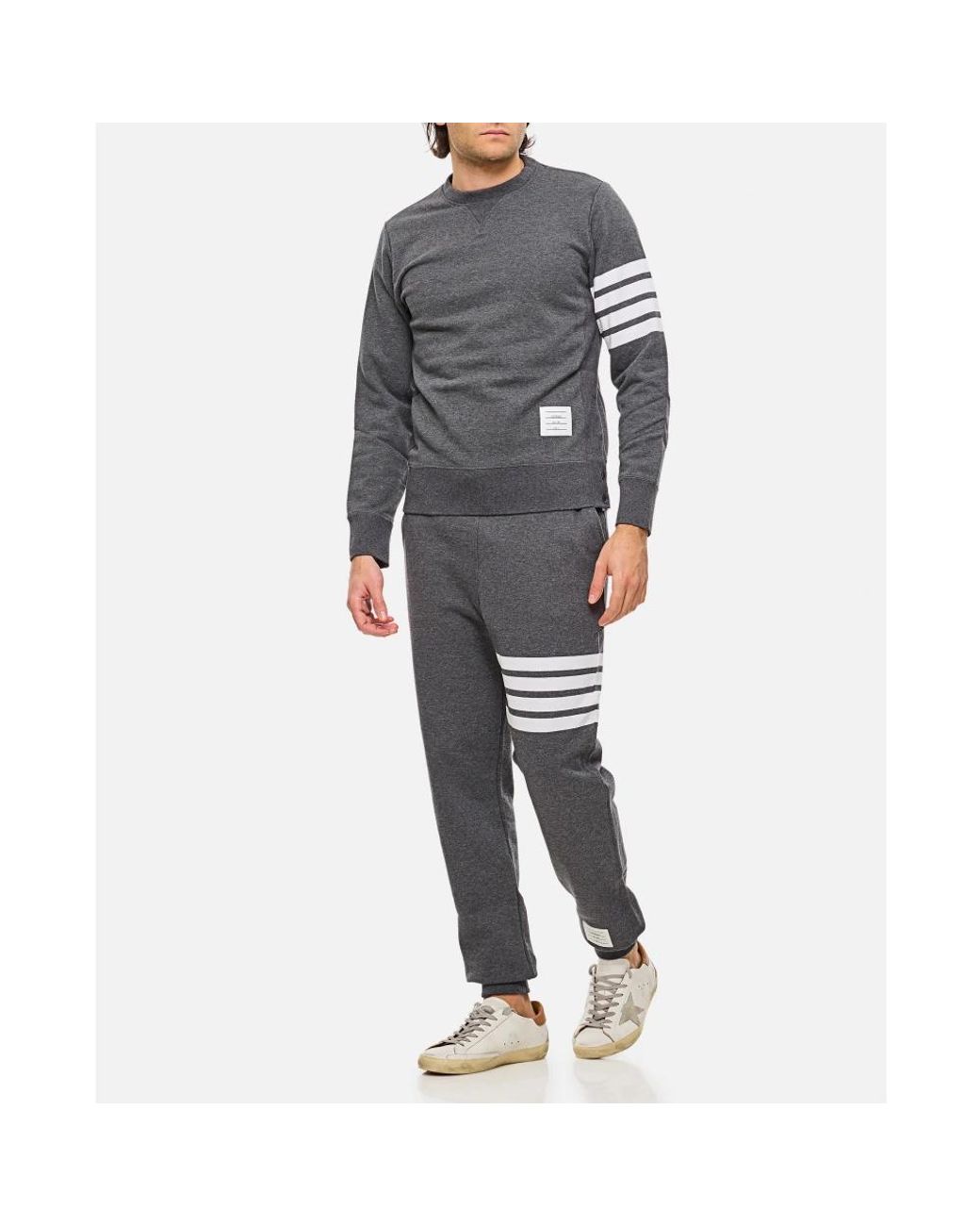Thom Browne Gray Sweatpants for men