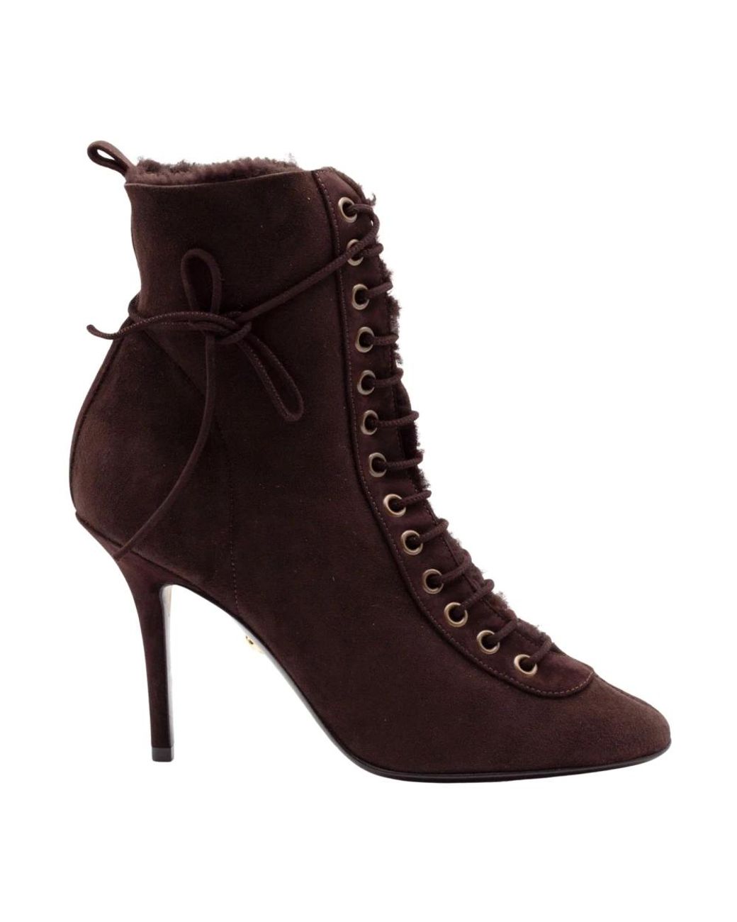 ALEVI Brown Lace-Up Boots