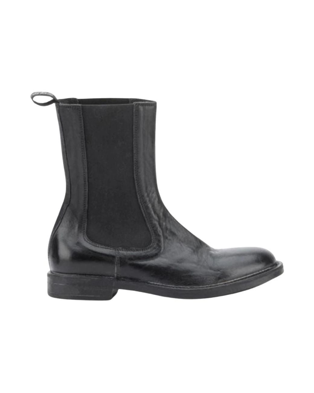 Moma Black Chelsea Boots