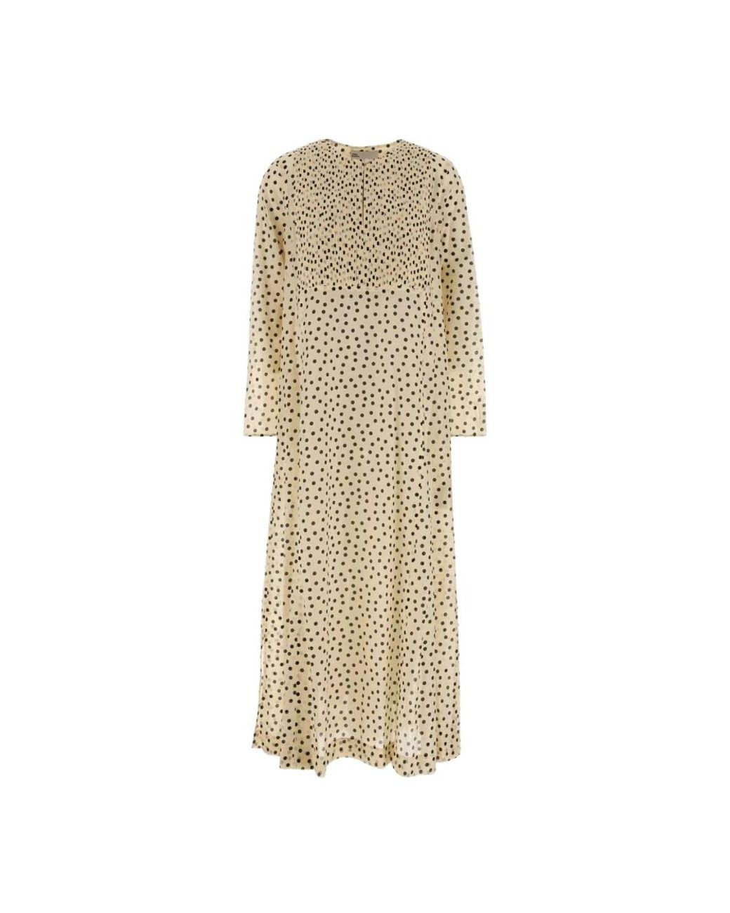 Midi Dresses Tory Burch en coloris Natural