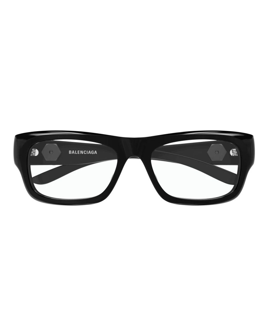 Balenciaga Black Glasses for men