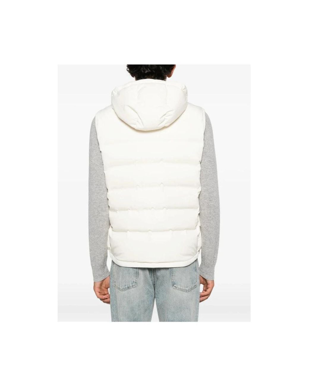 Vests Brunello Cucinelli pour homme en coloris White