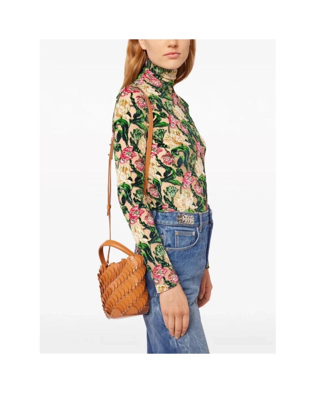 Bucket Bags Rabanne de color Brown