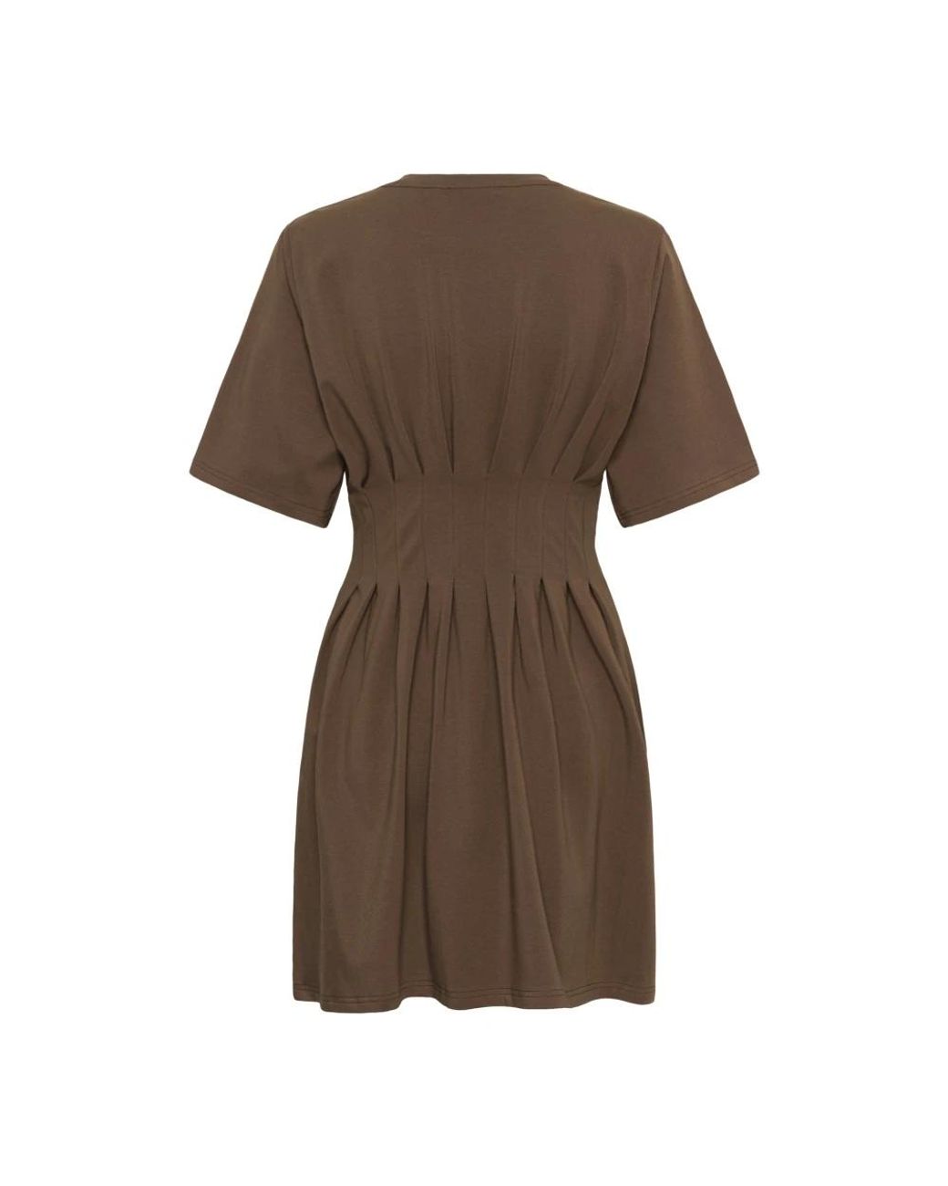 Gestuz Brown Short Kleider