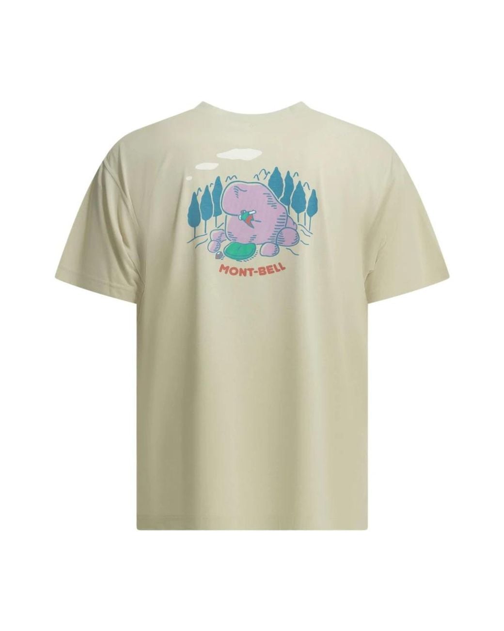 Montbell Green T-Shirts for men