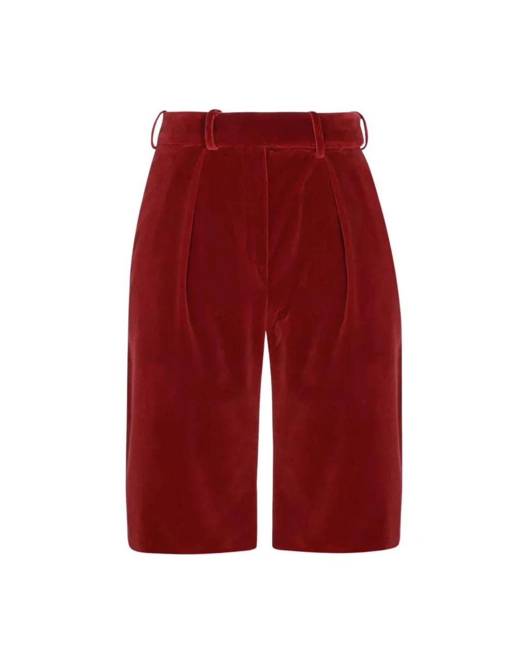 Alexandre Vauthier Red Casual Shorts