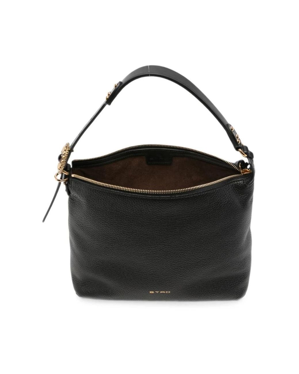 Etro Black Schultertasche