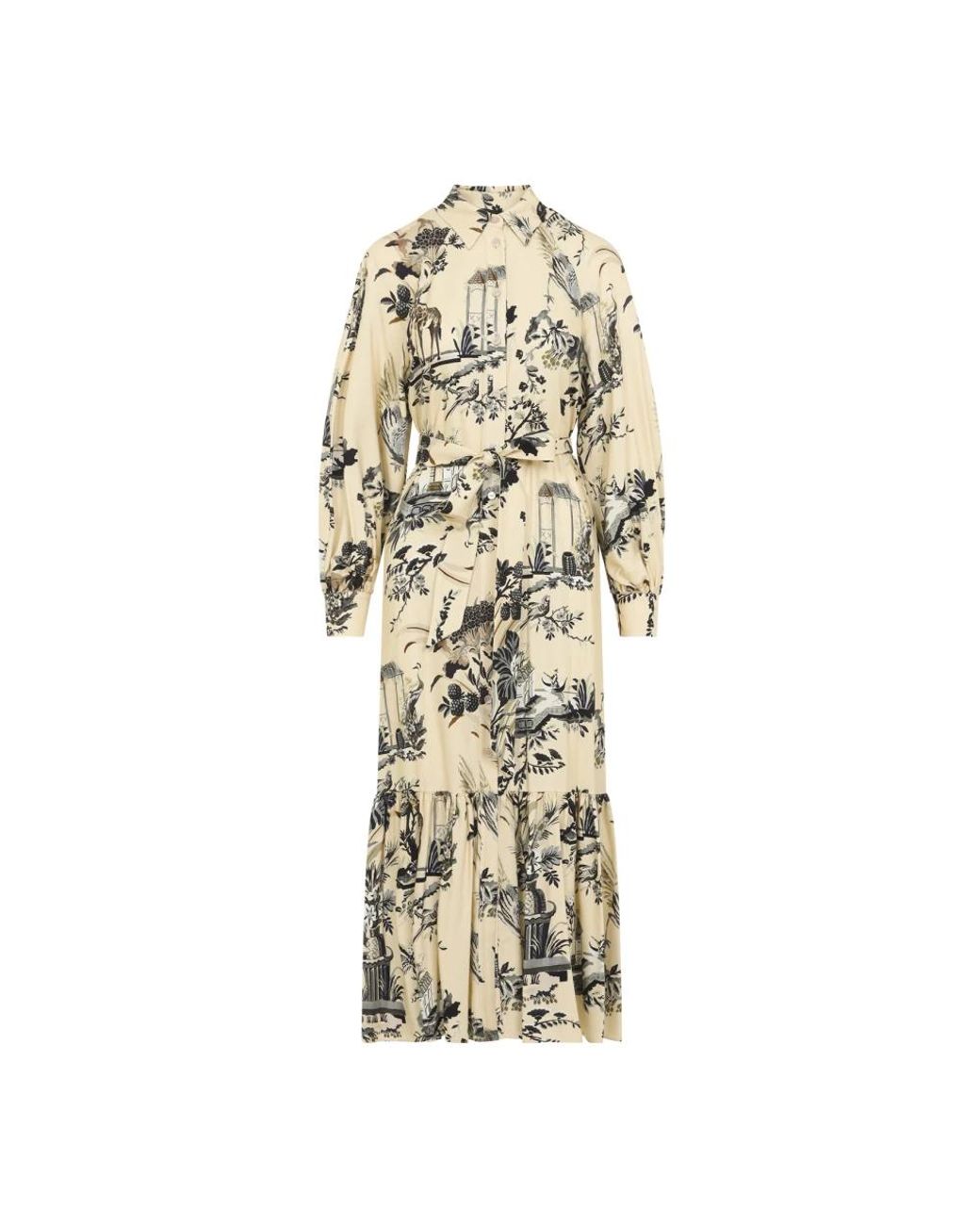 Etro Metallic Shirt Dresses
