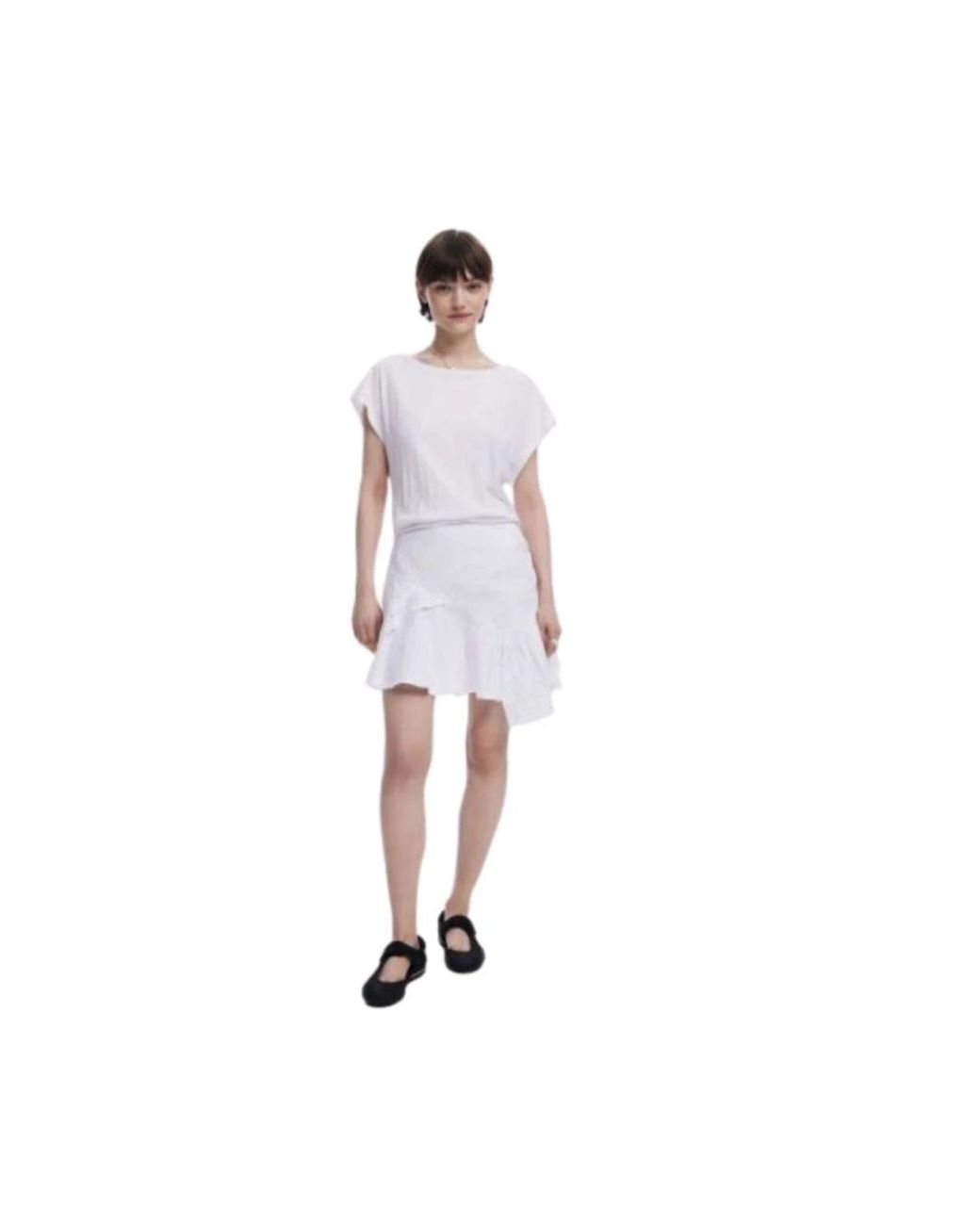 Desigual White Summer Dresses