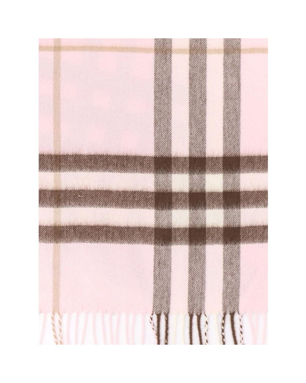 Burberry Pink Winter Scarves