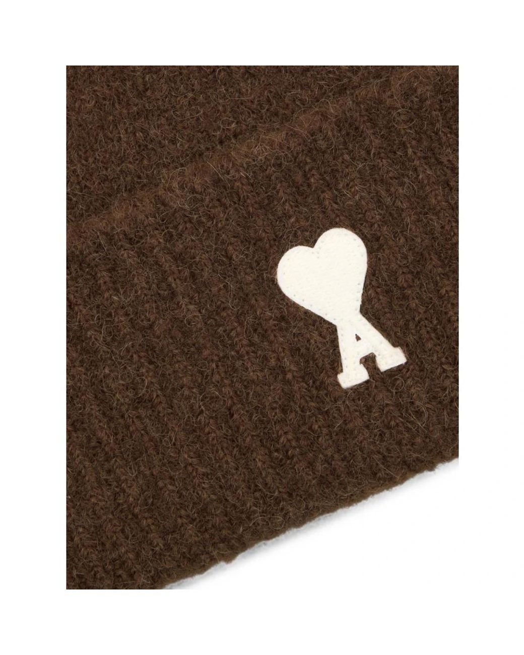 AMI De Coeur Alpaca Mütze in Brown für Herren