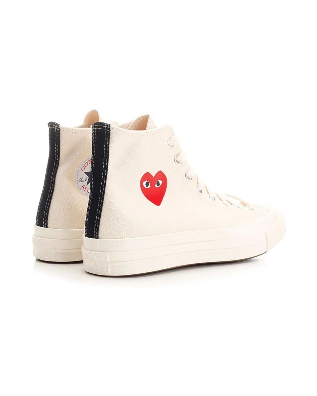 COMME DES GARÇONS PLAY Pink Sneakers for men