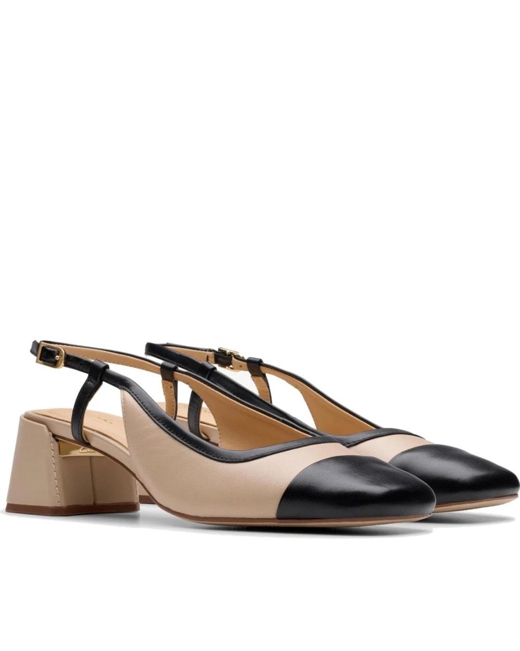 Pumps Clarks de color Brown