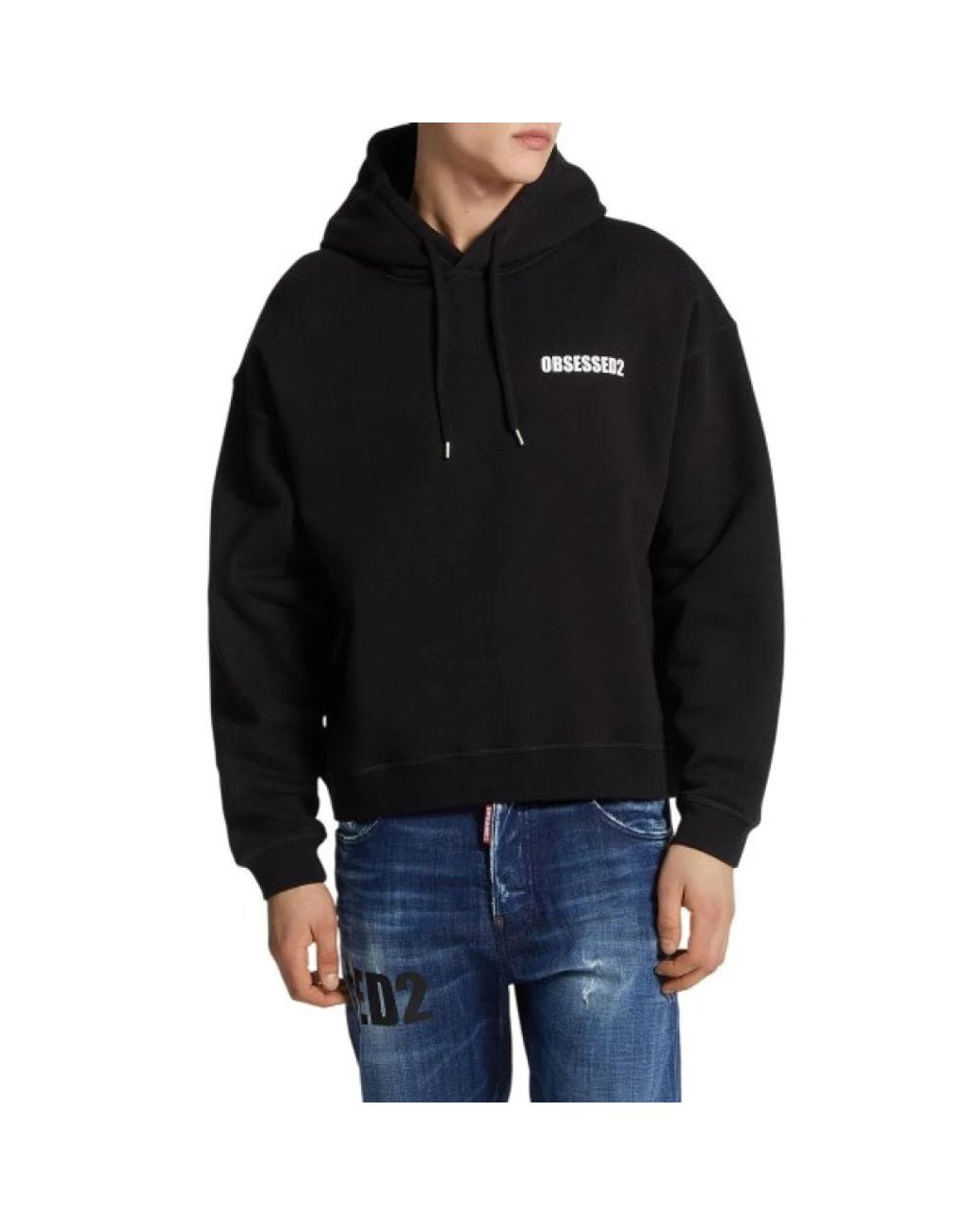 Hoodies DSquared² de hombre de color Black