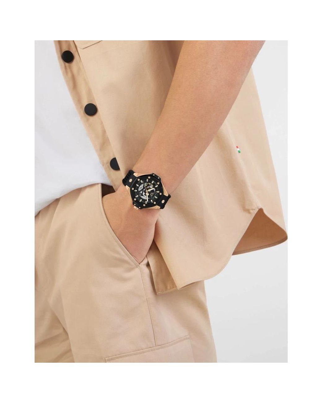 Philipp Plein Multicolor Plein $Keleton Royal Watch for men