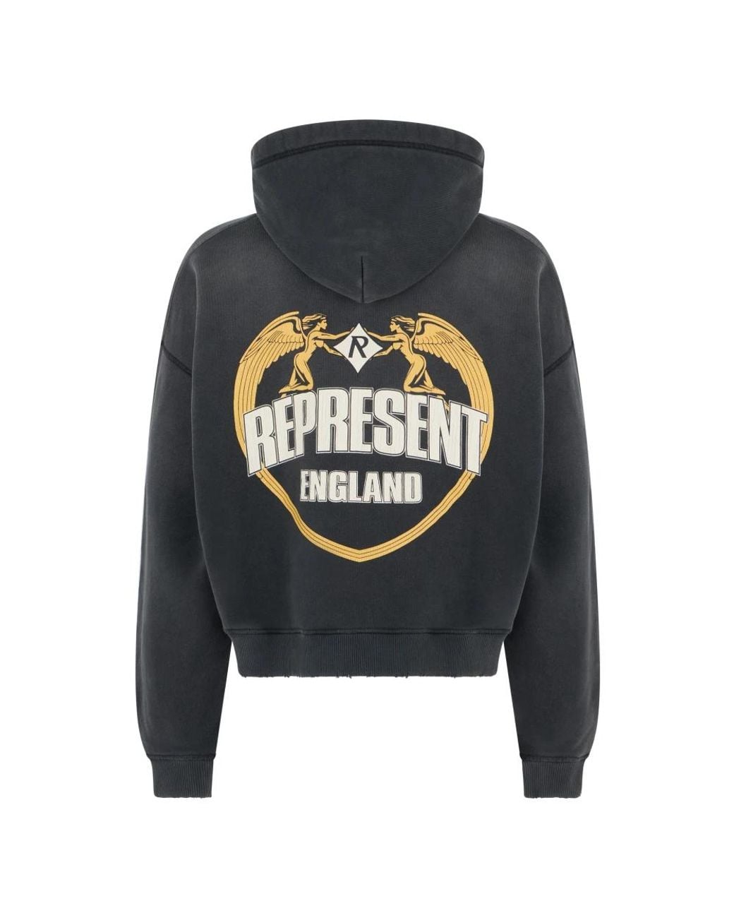 Represent Black Hoodies for men