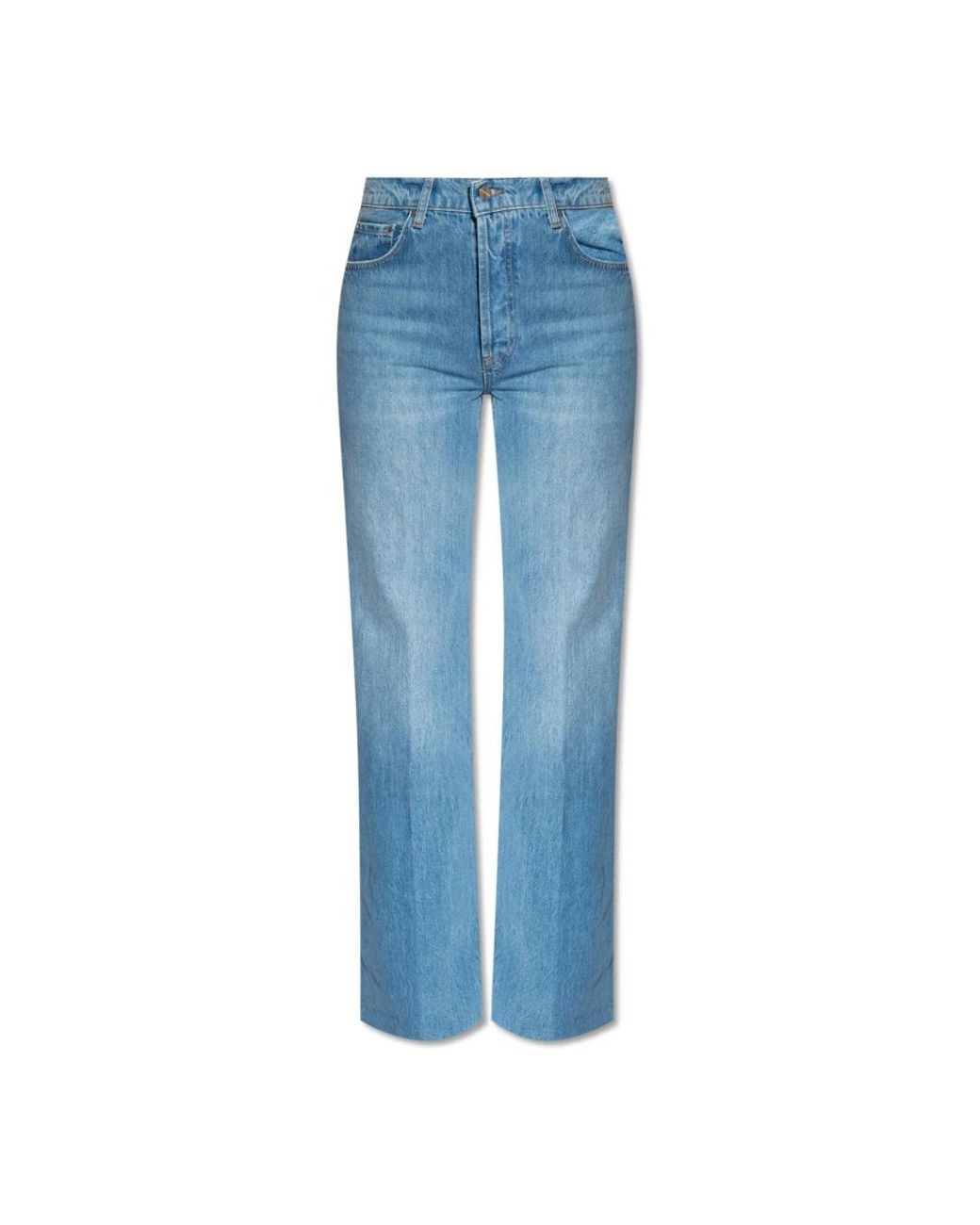 Anine Bing Blue Straight Jeans
