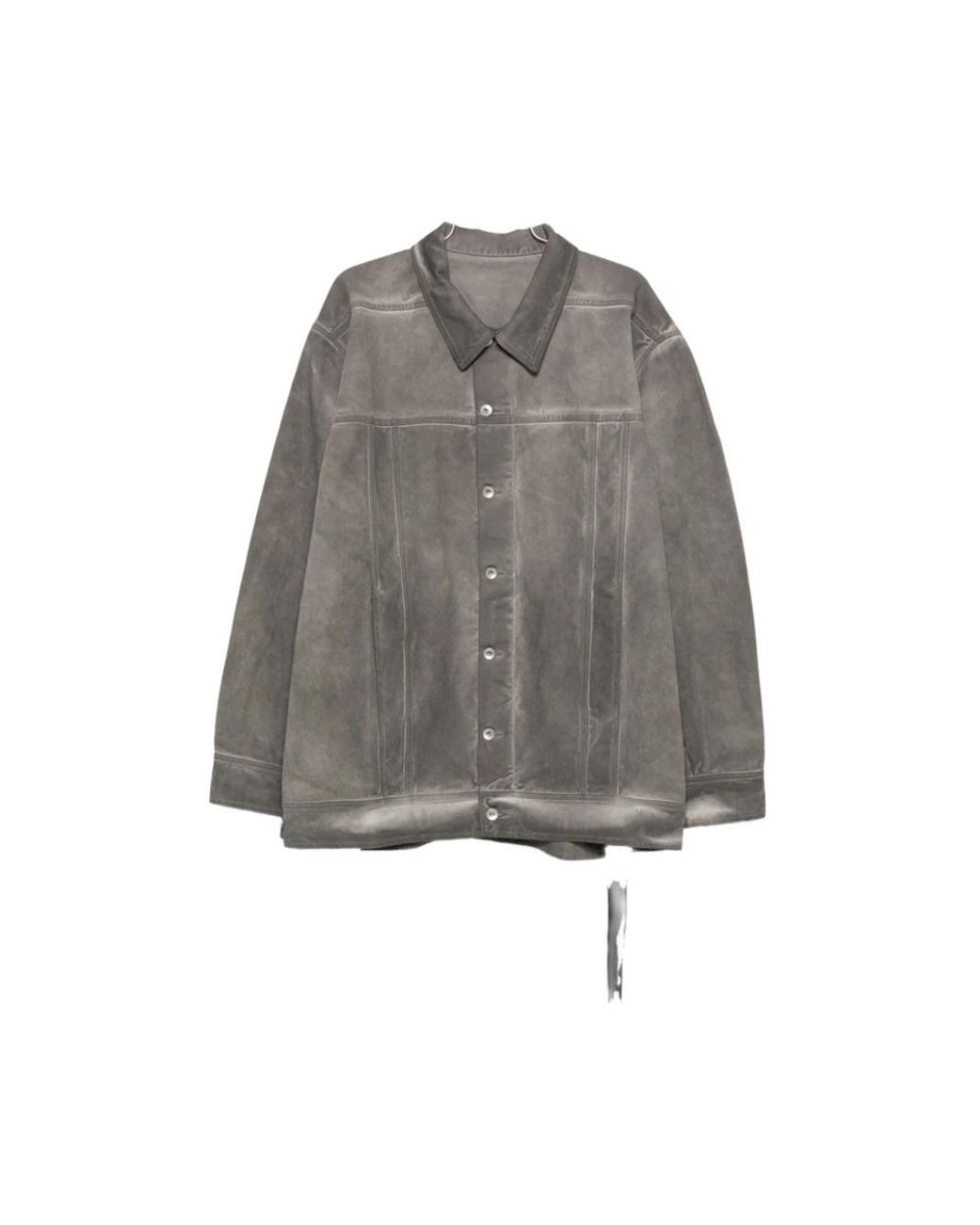 Rick Owens Gray Denim Jackets for men