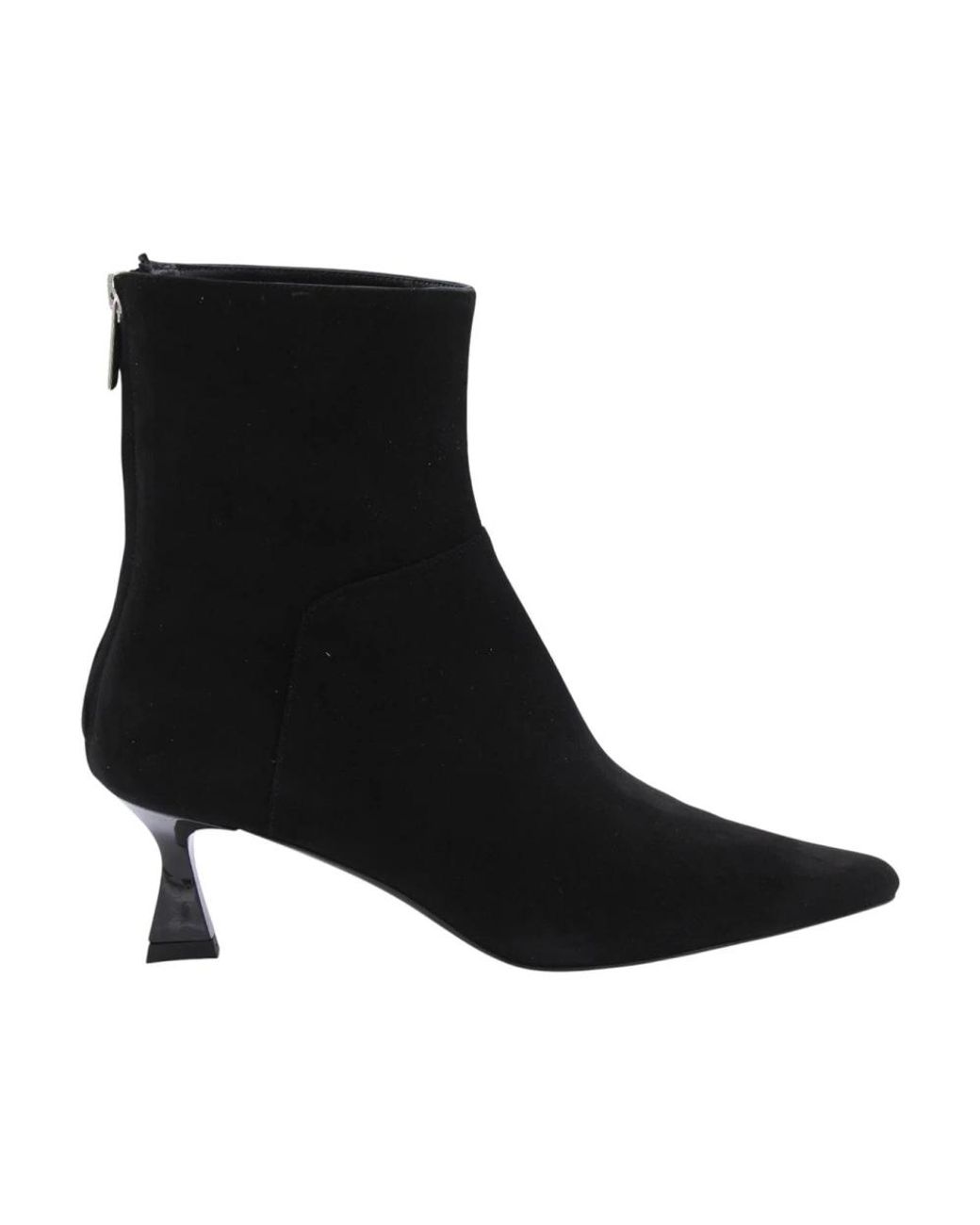 Gianmarco F. Black Heeled Boots