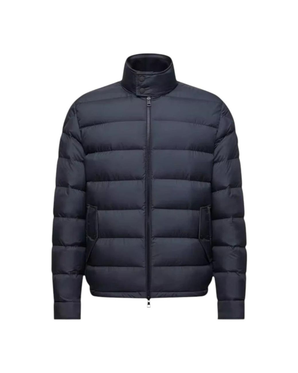 Moncler Blue Down Jackets for men