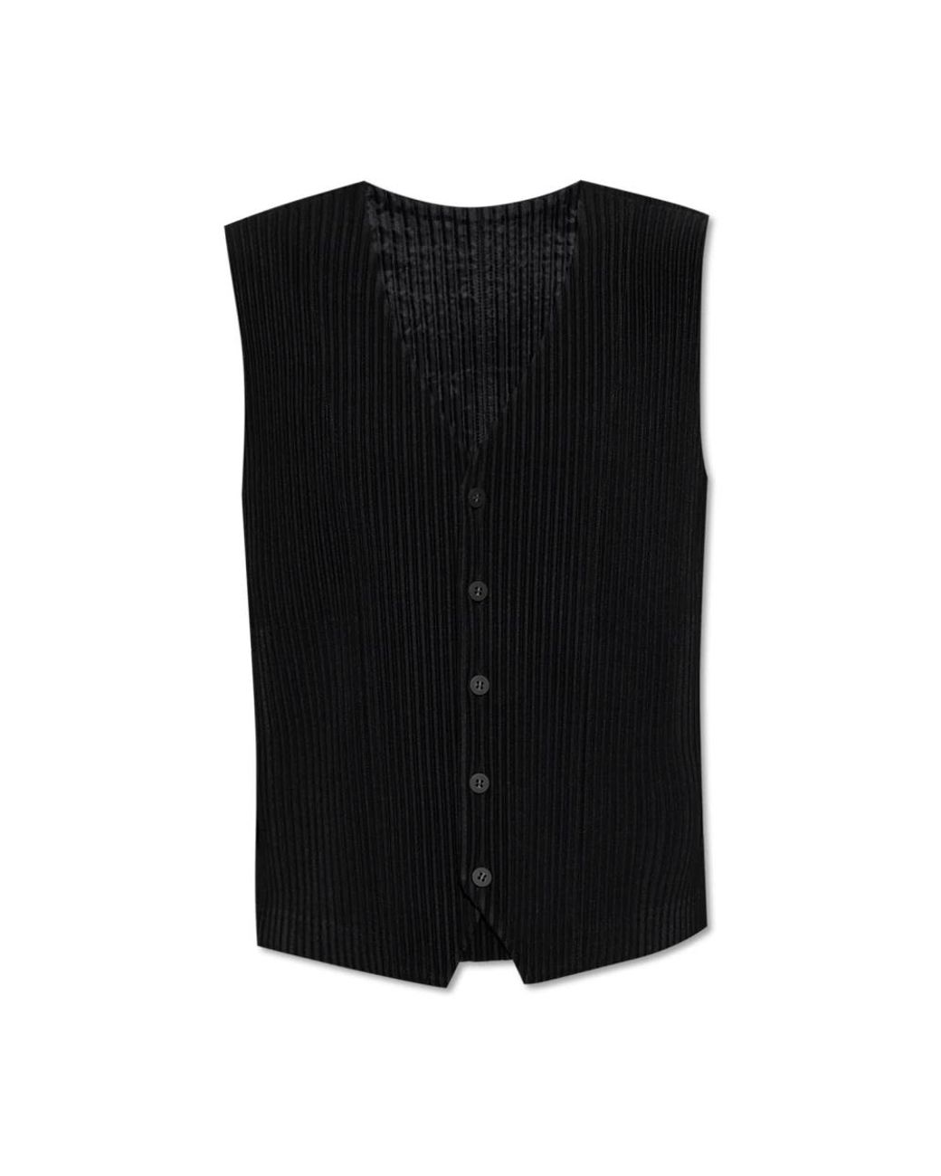 Issey Miyake Black Waistcoats for men