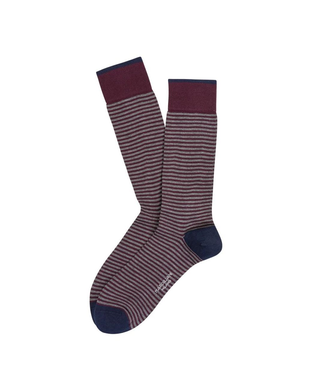 Socks Marcoliani pour homme en coloris Purple