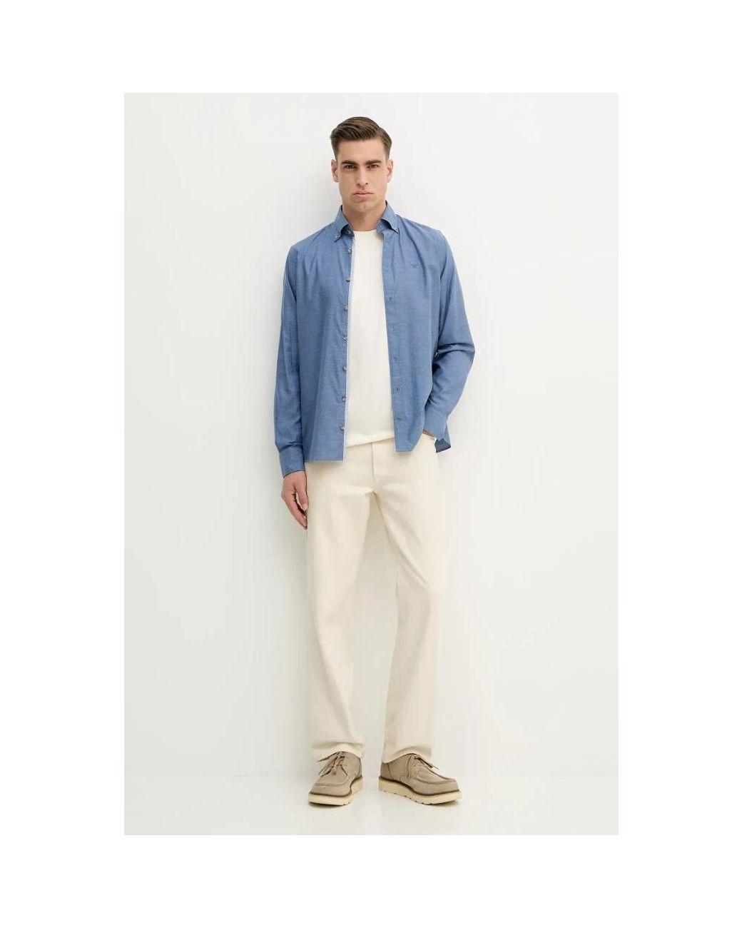 Hackett Button-Down Hemd in Blue für Herren