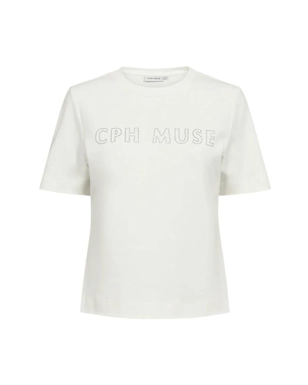 Copenhagen Muse Muse Tee in het White