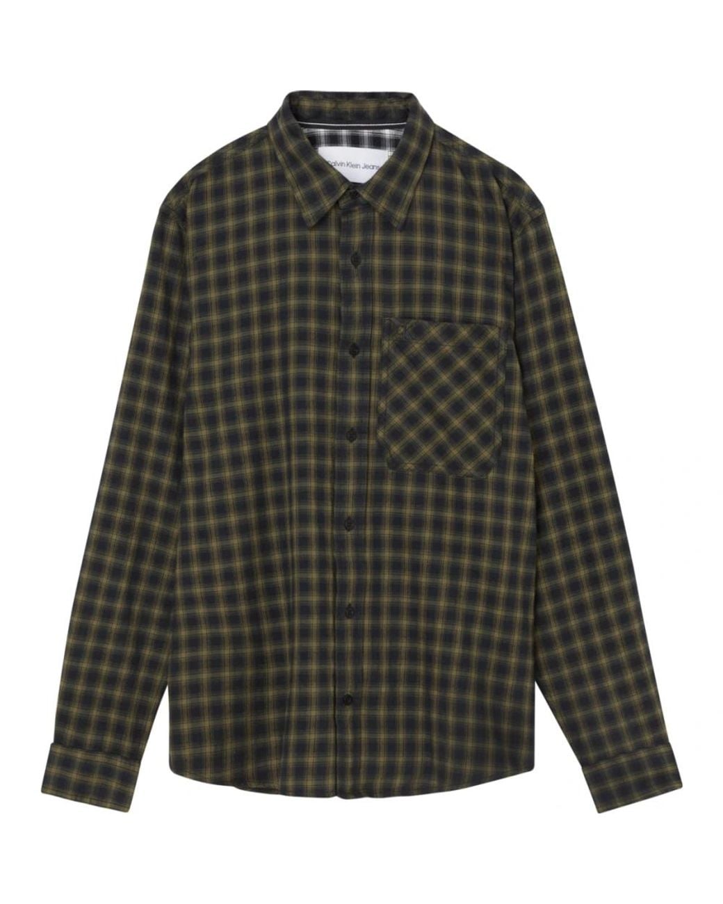Calvin Klein Green Casual Shirts for men