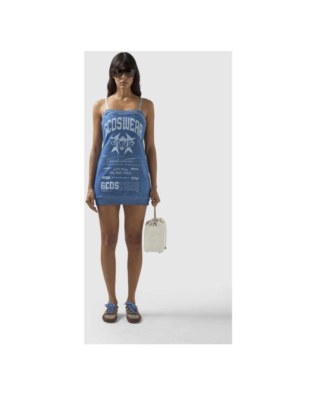 Gcds Blue Short Dresses