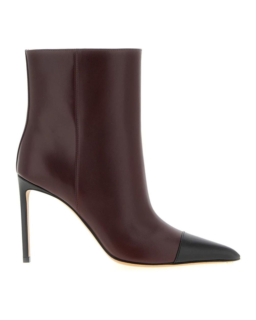 Francesco Russo Brown Heeled Boots