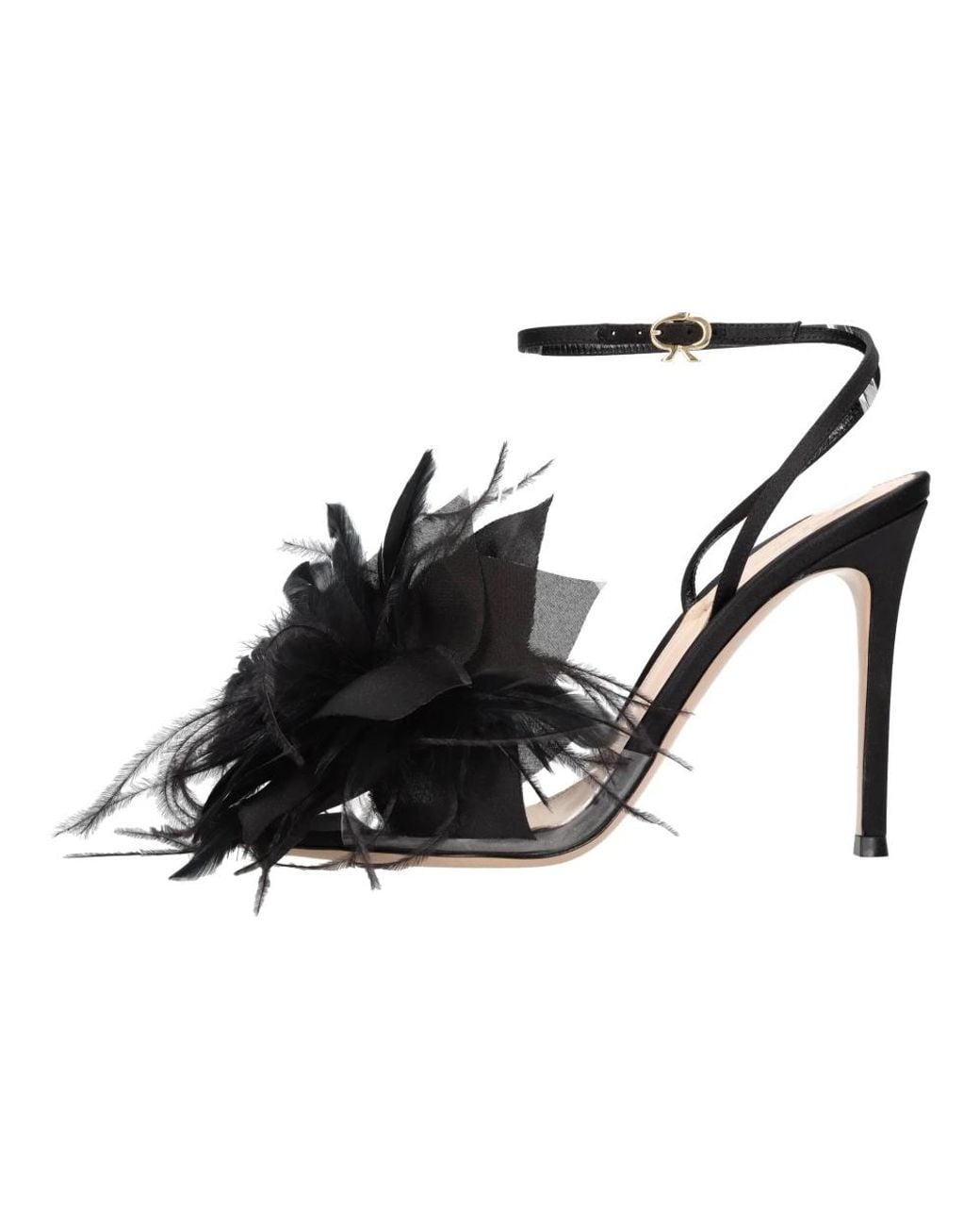 Gianvito Rossi Black High Heel Sandals