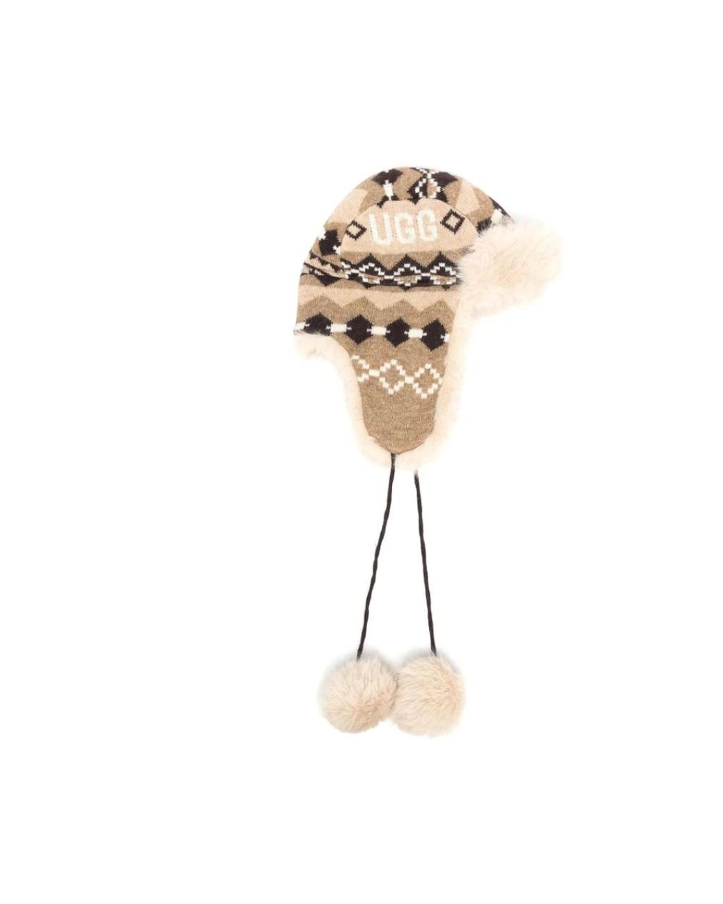 Ugg Metallic Braylee Isle Flap Hat