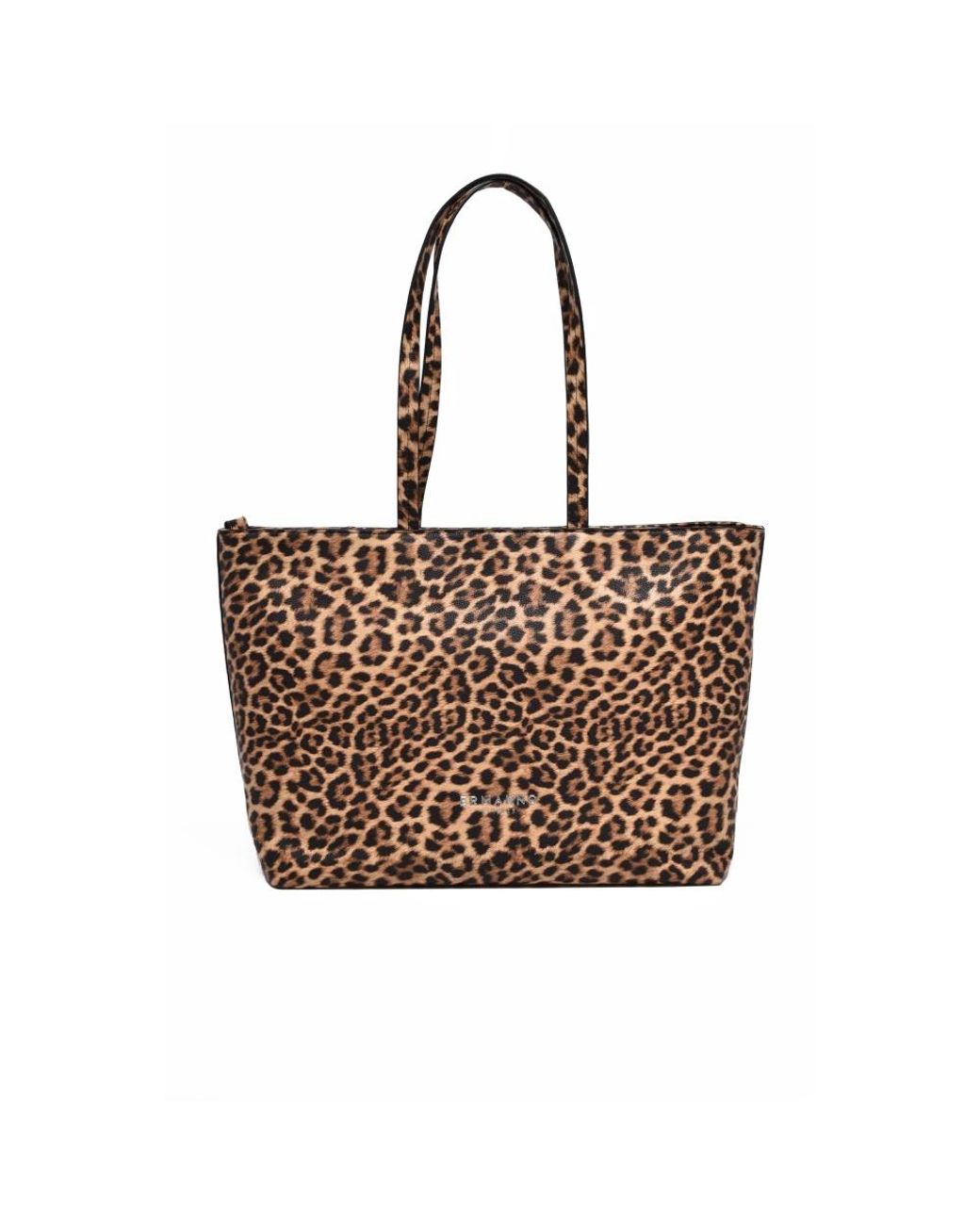 Ermanno Scervino Brown Shopping Bags