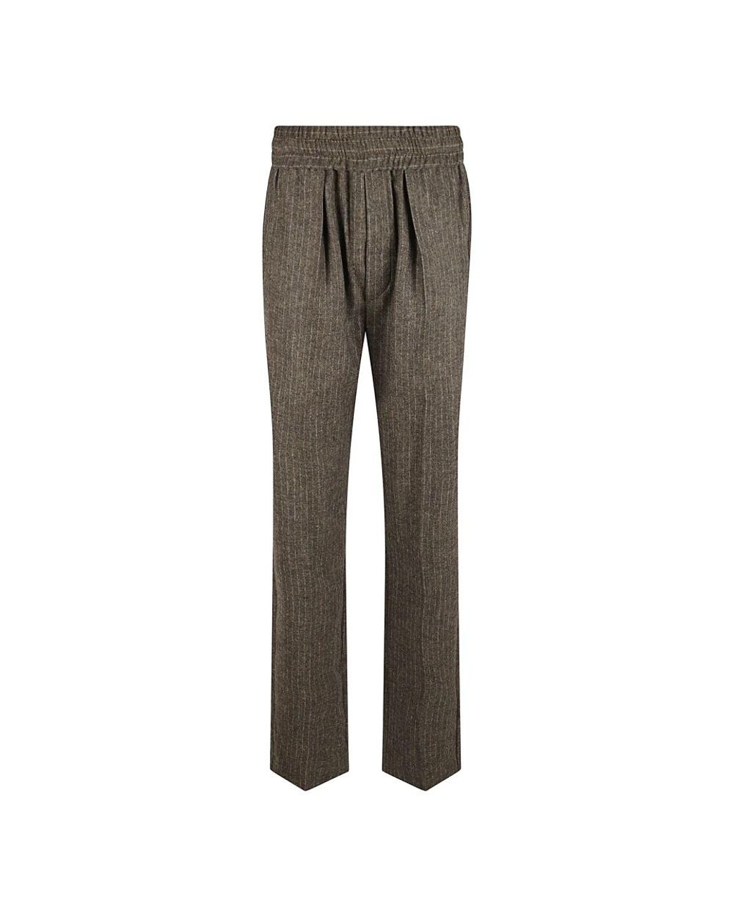 Isabel Marant Gray Straight Trousers