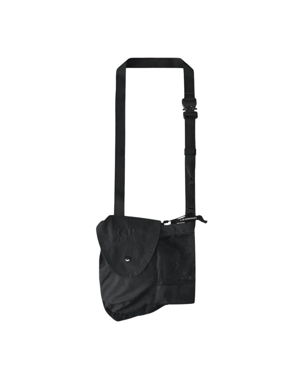 C P Company Black Cross Body Bags