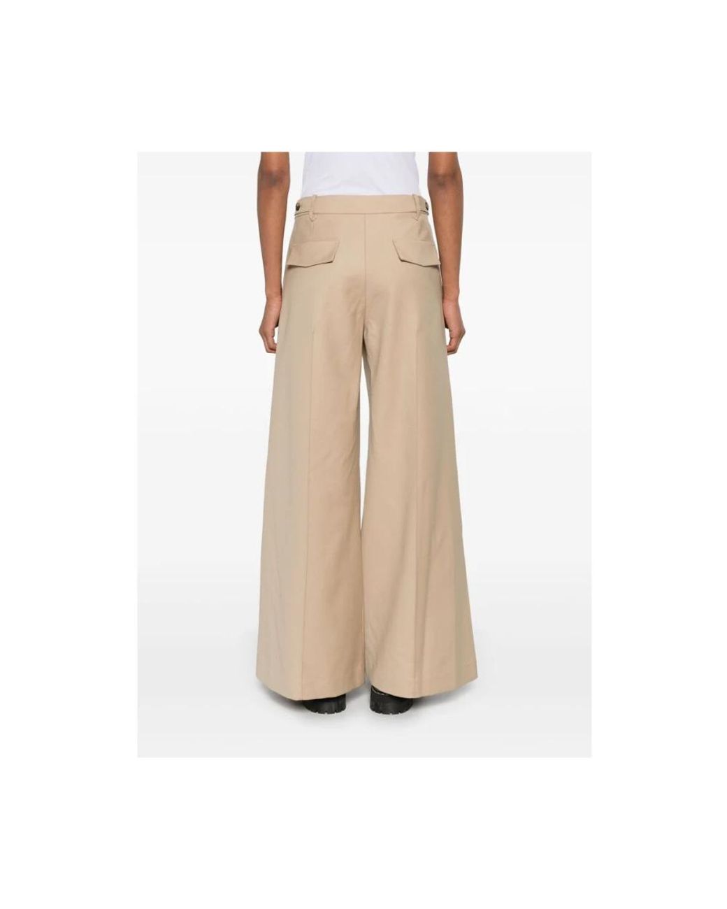 Camilla & Marc Natural Wide Trousers