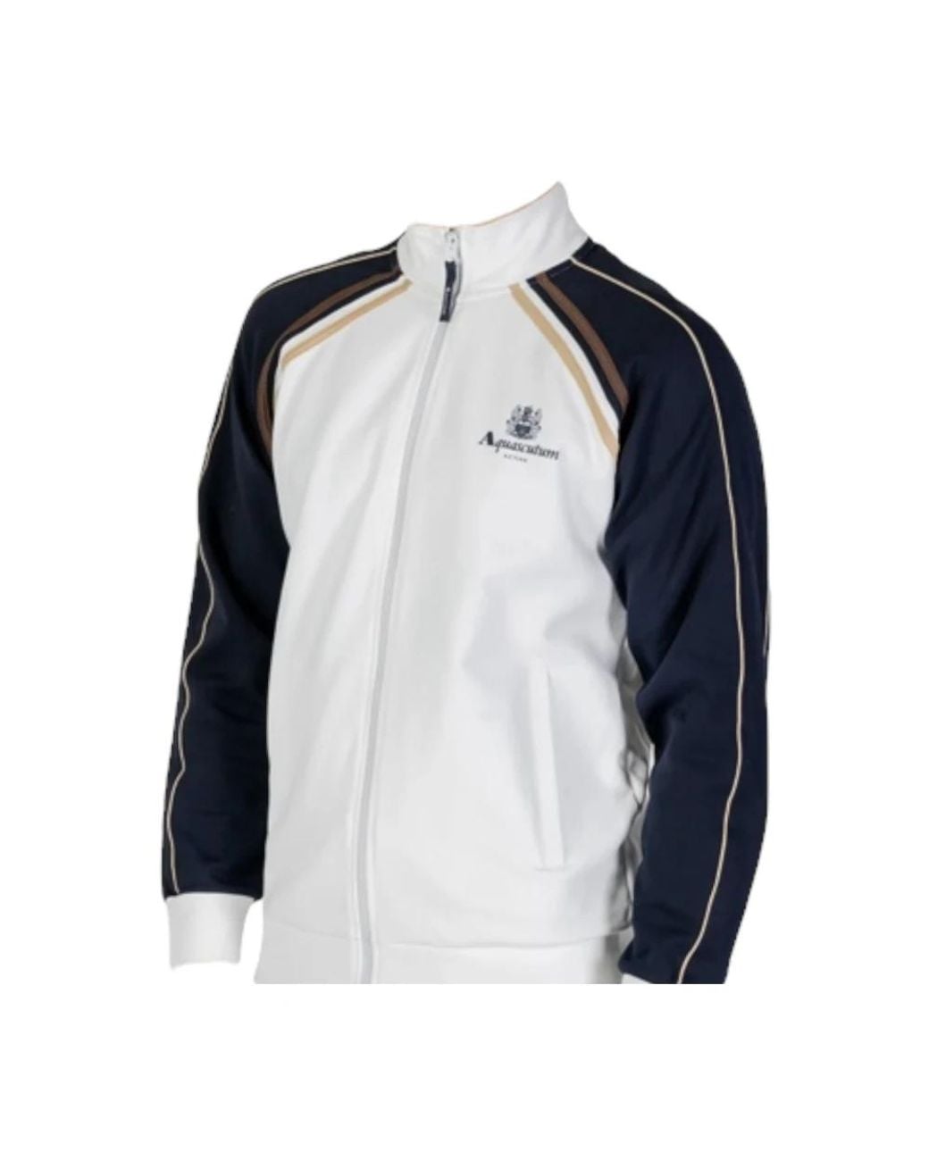 Aquascutum Blue Zip-Throughs for men