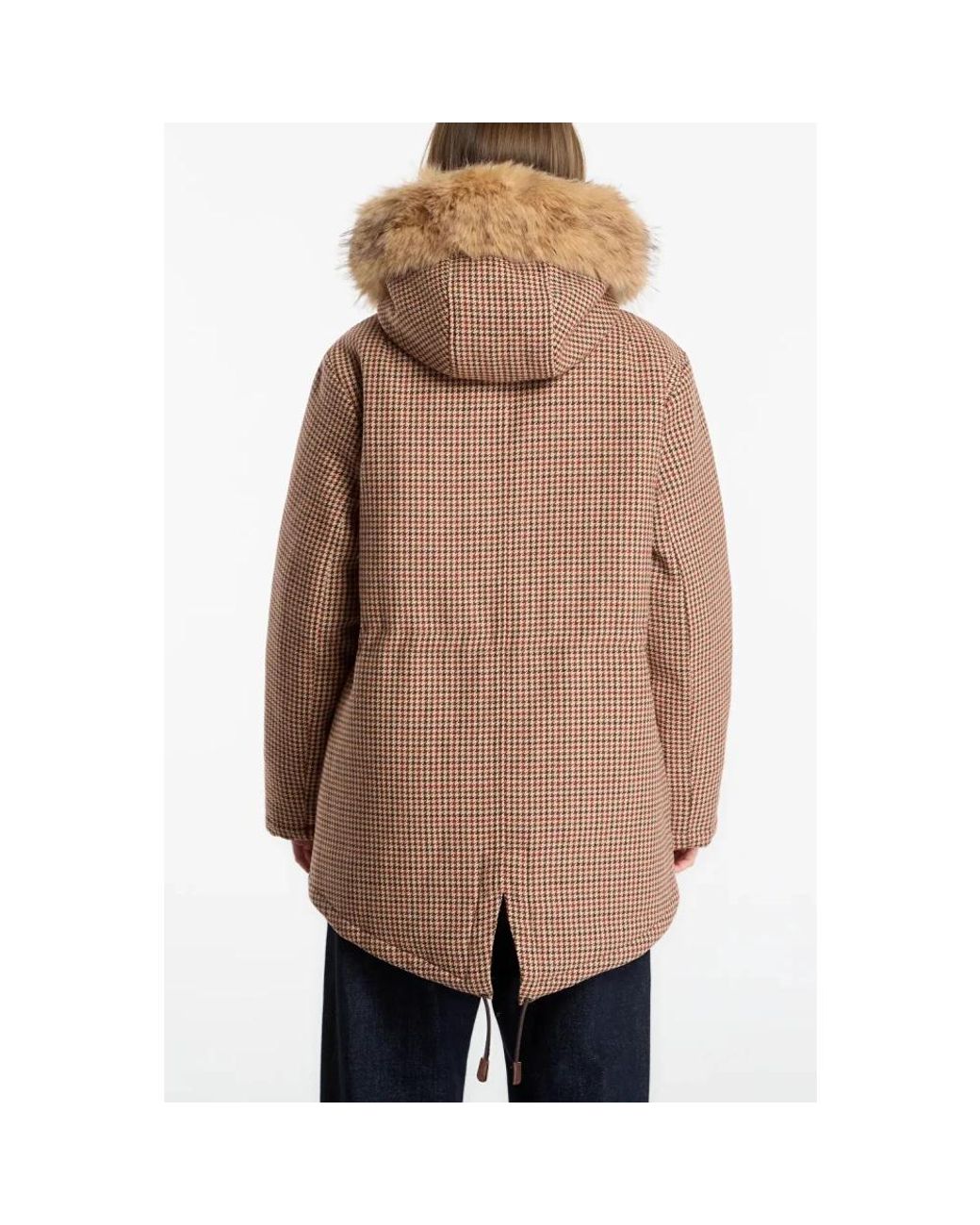 Mc2 Saint Barth Brown Winter Jackets