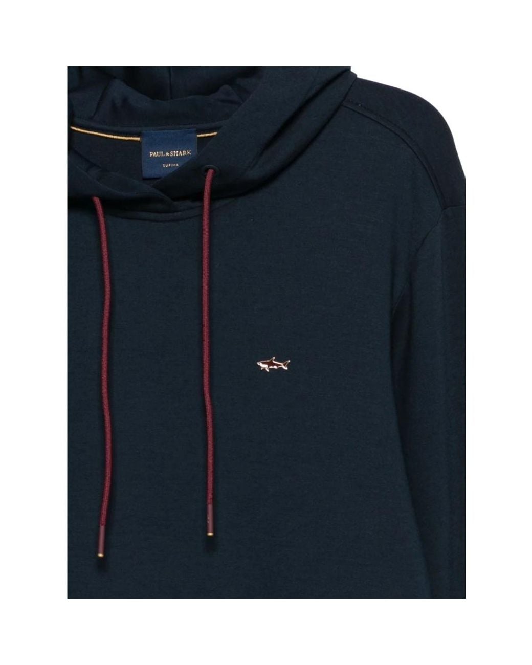 Paul & Shark Blue Hoodies for men
