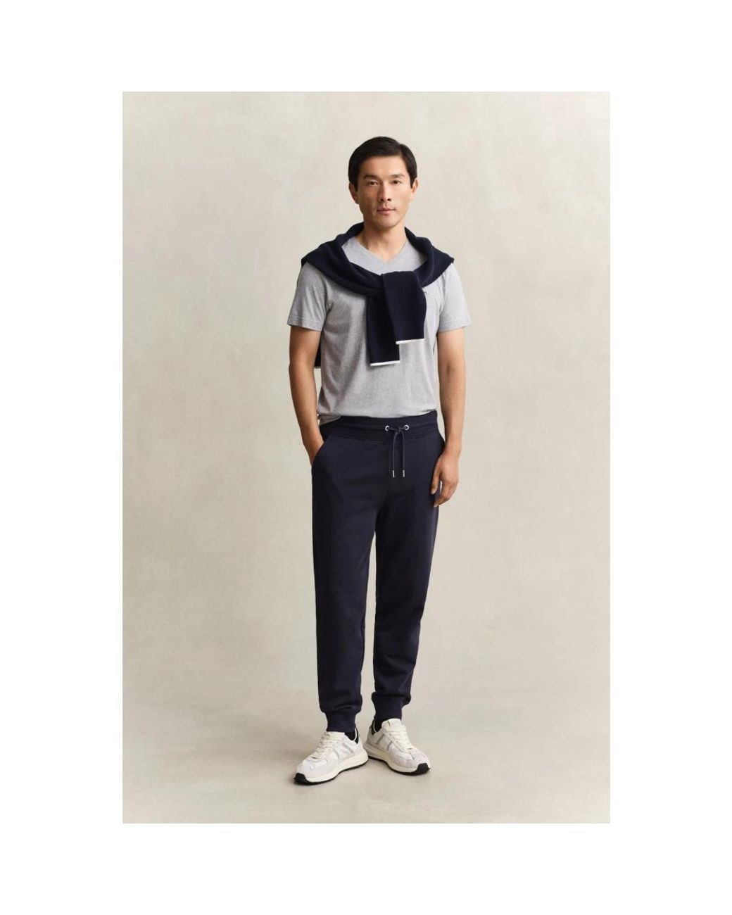 Sweatpants Gant de hombre de color Blue