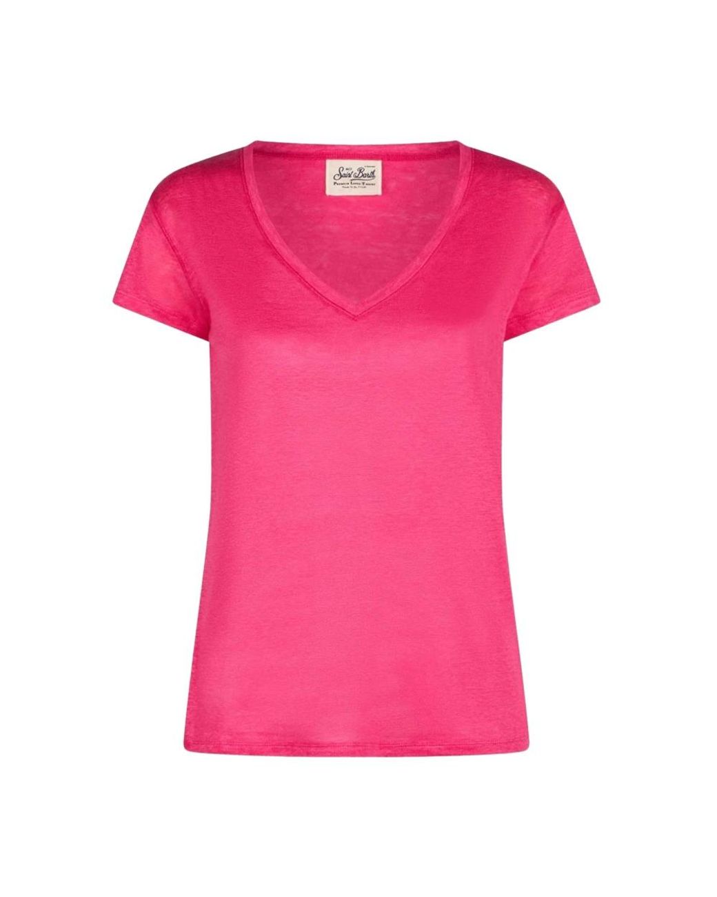 Mc2 Saint Barth T-Shirts in het Pink voor heren