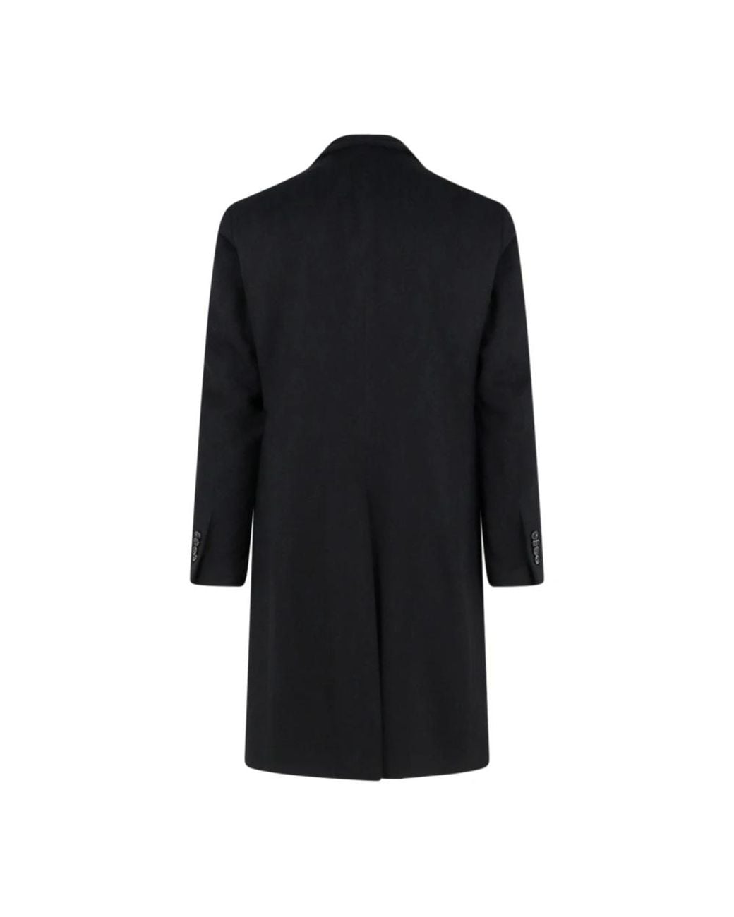 Single-Breasted Coats Lardini de hombre de color Black