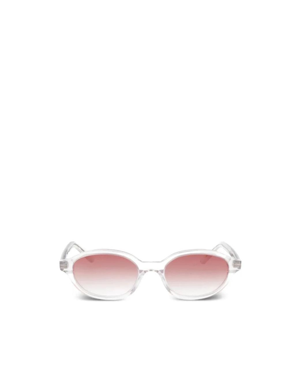 MM6 by Maison Margiela Pink Sunglasses